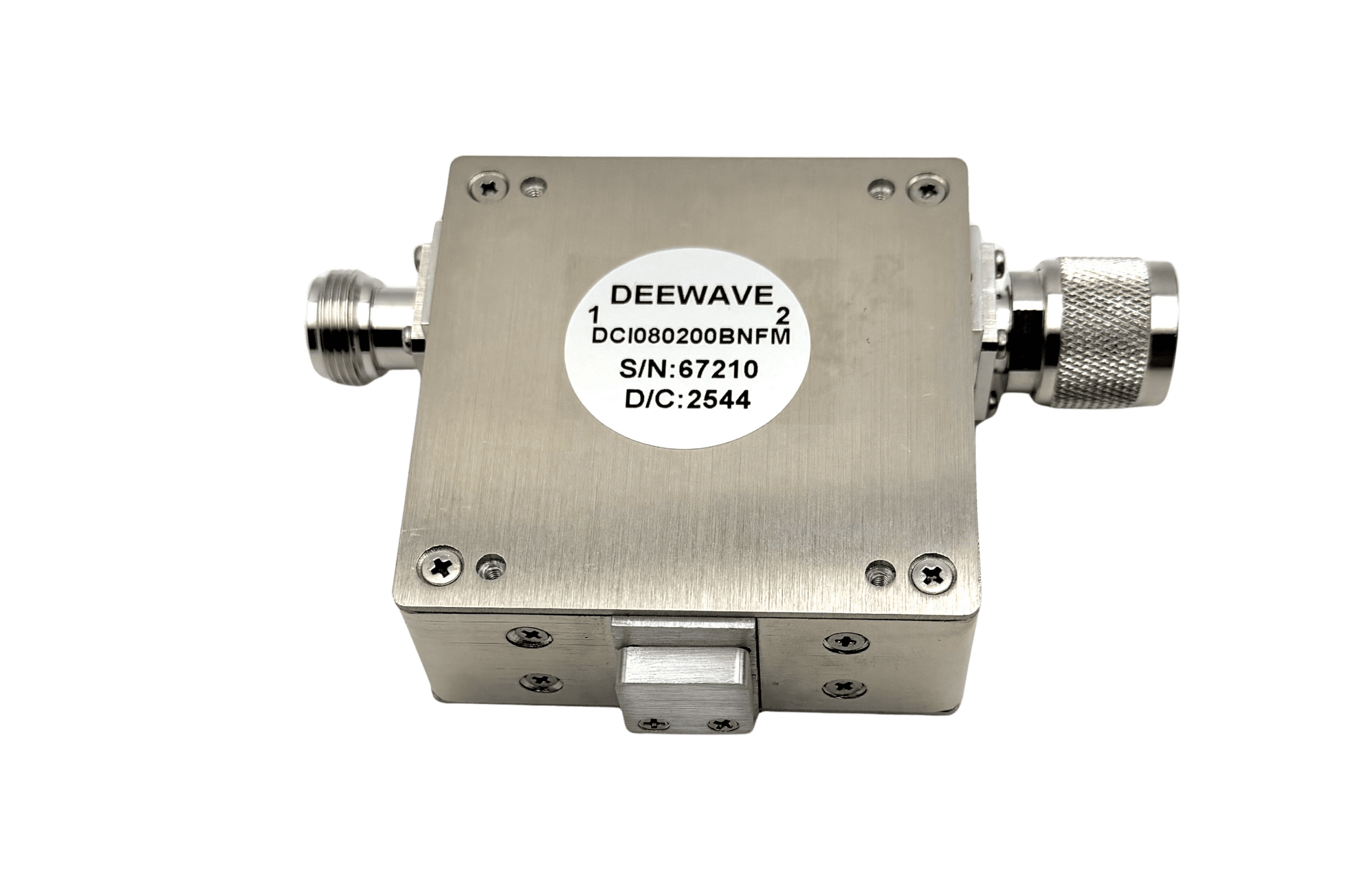 Coaxial Isolator up to 2 GHz | N-Type Connectors