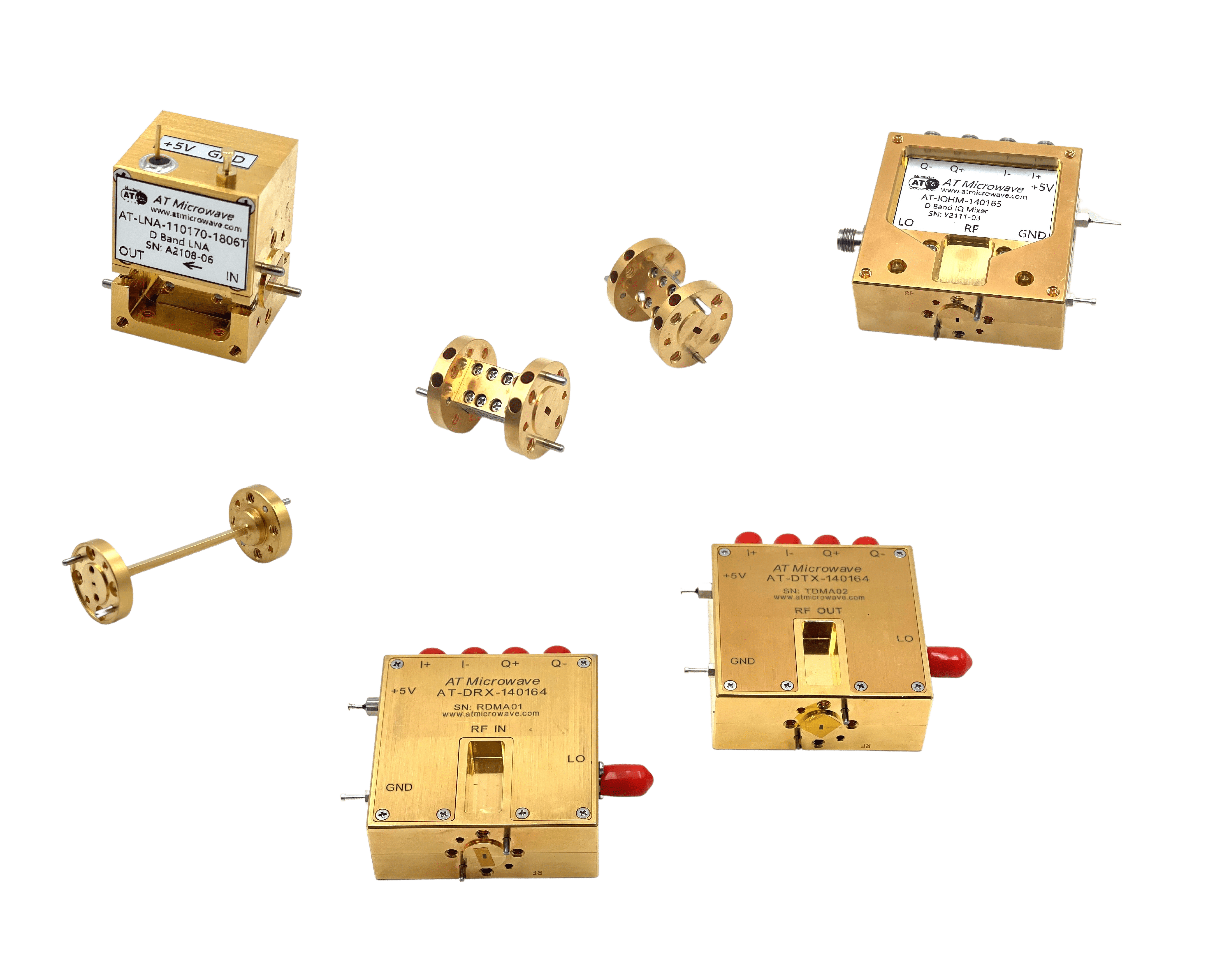 WR6 Waveguide Components up to 170 GHz