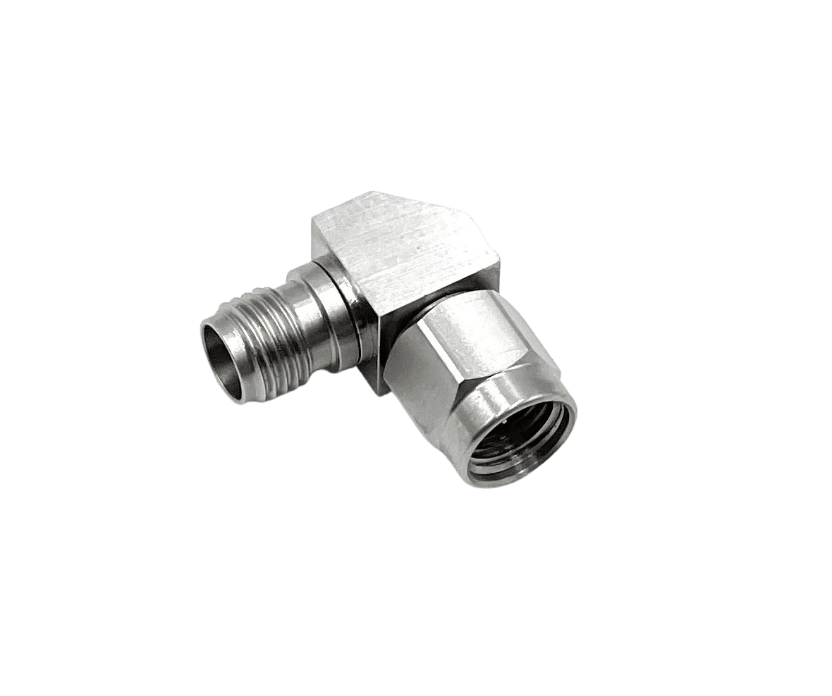 Right Angle Coax Adapters up to 50 GHz