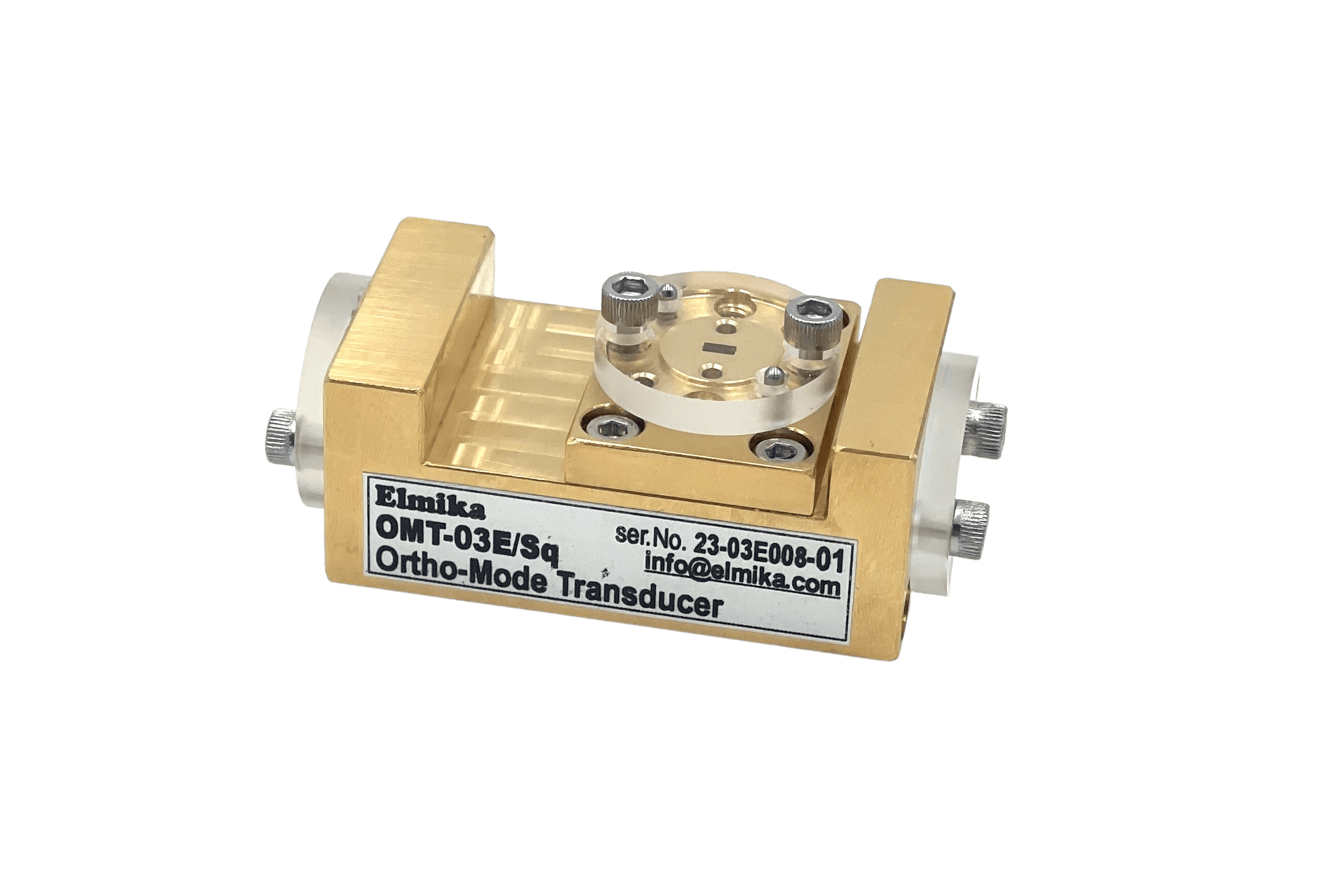 Ortho-Mode Transducer 75-110 GHz | WR10 Waveguide