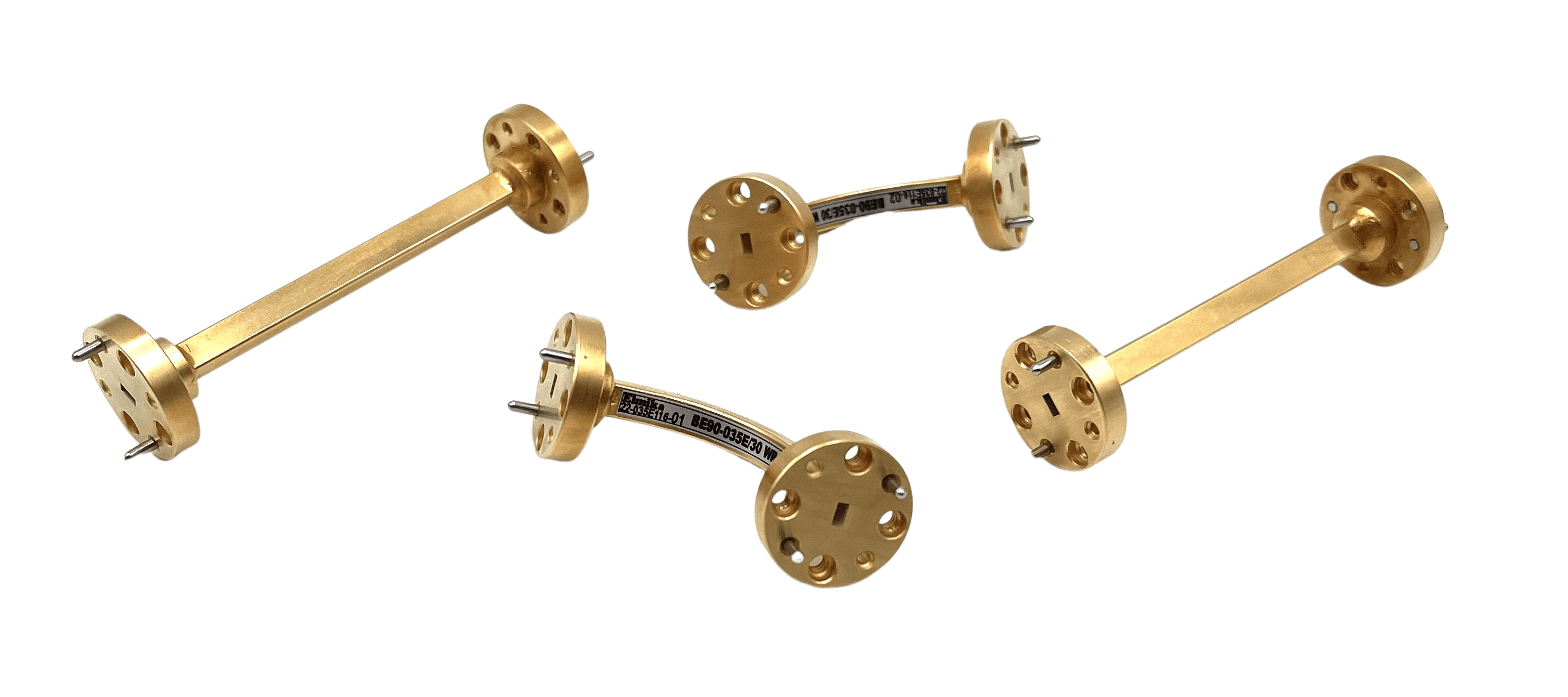 Waveguide Straights and Bends up to 1700 GHz