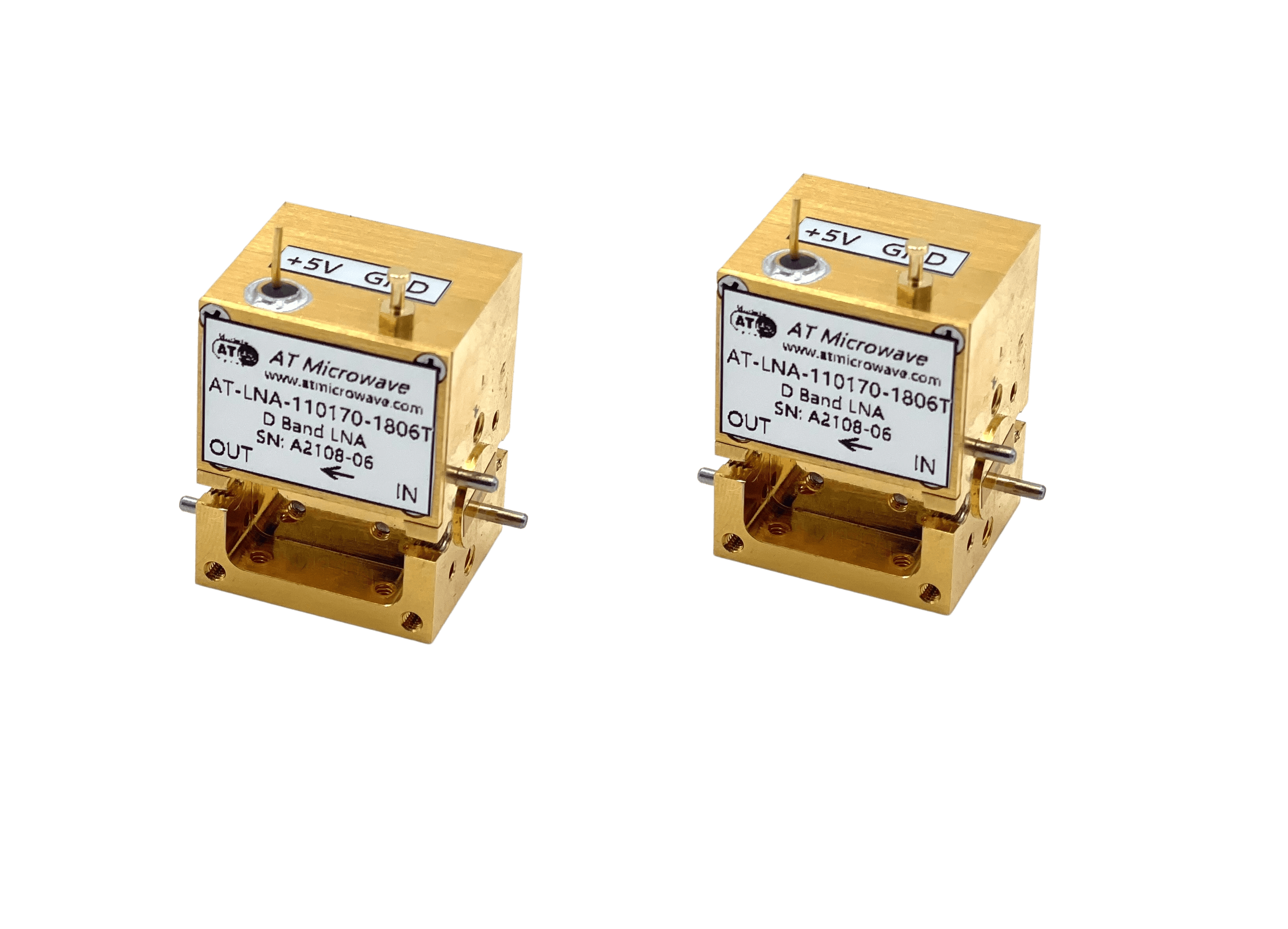 Waveguide Low Noise Amplifiers up to 170 GHz