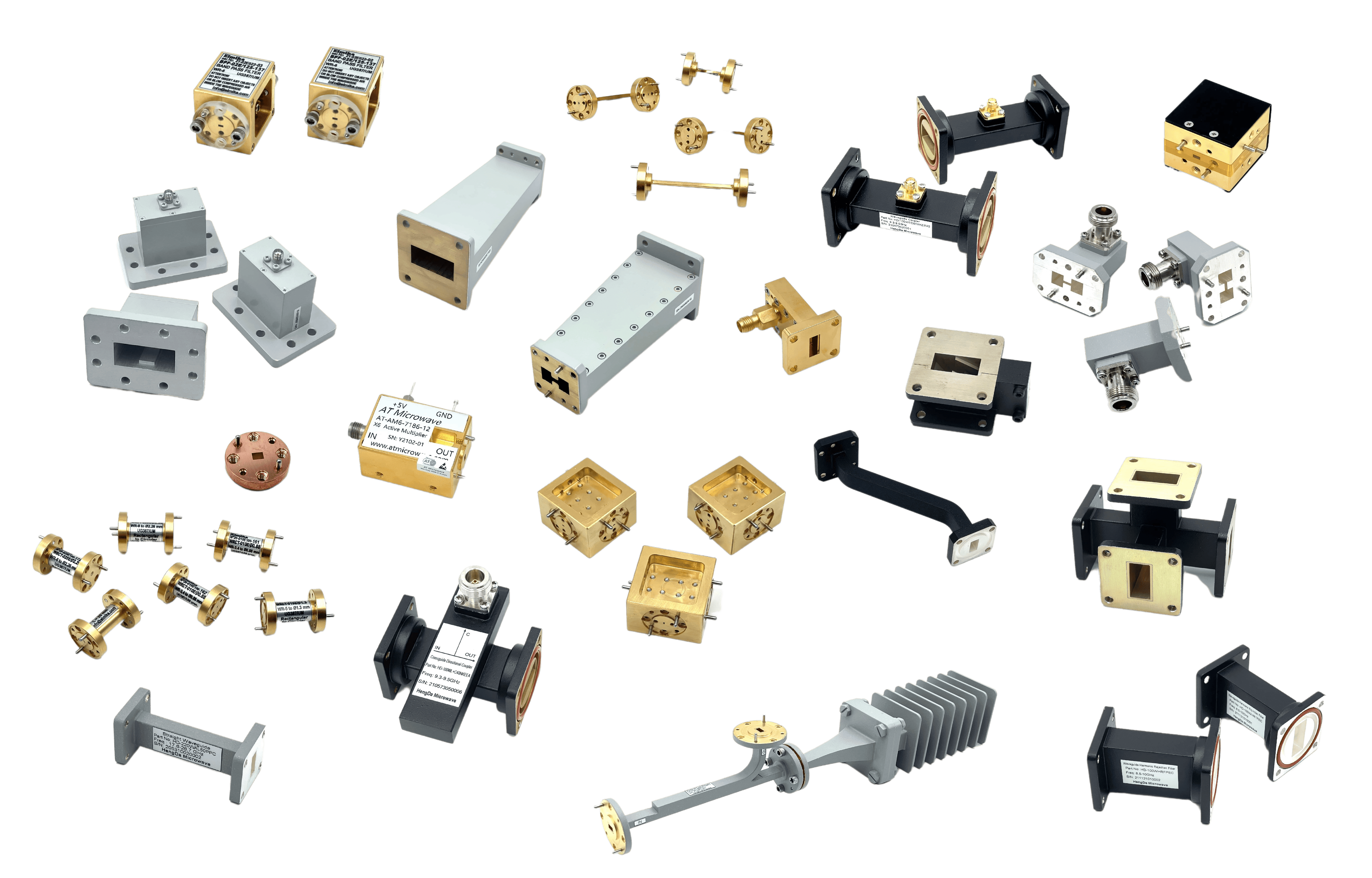 Waveguide Components up to 750 GHz