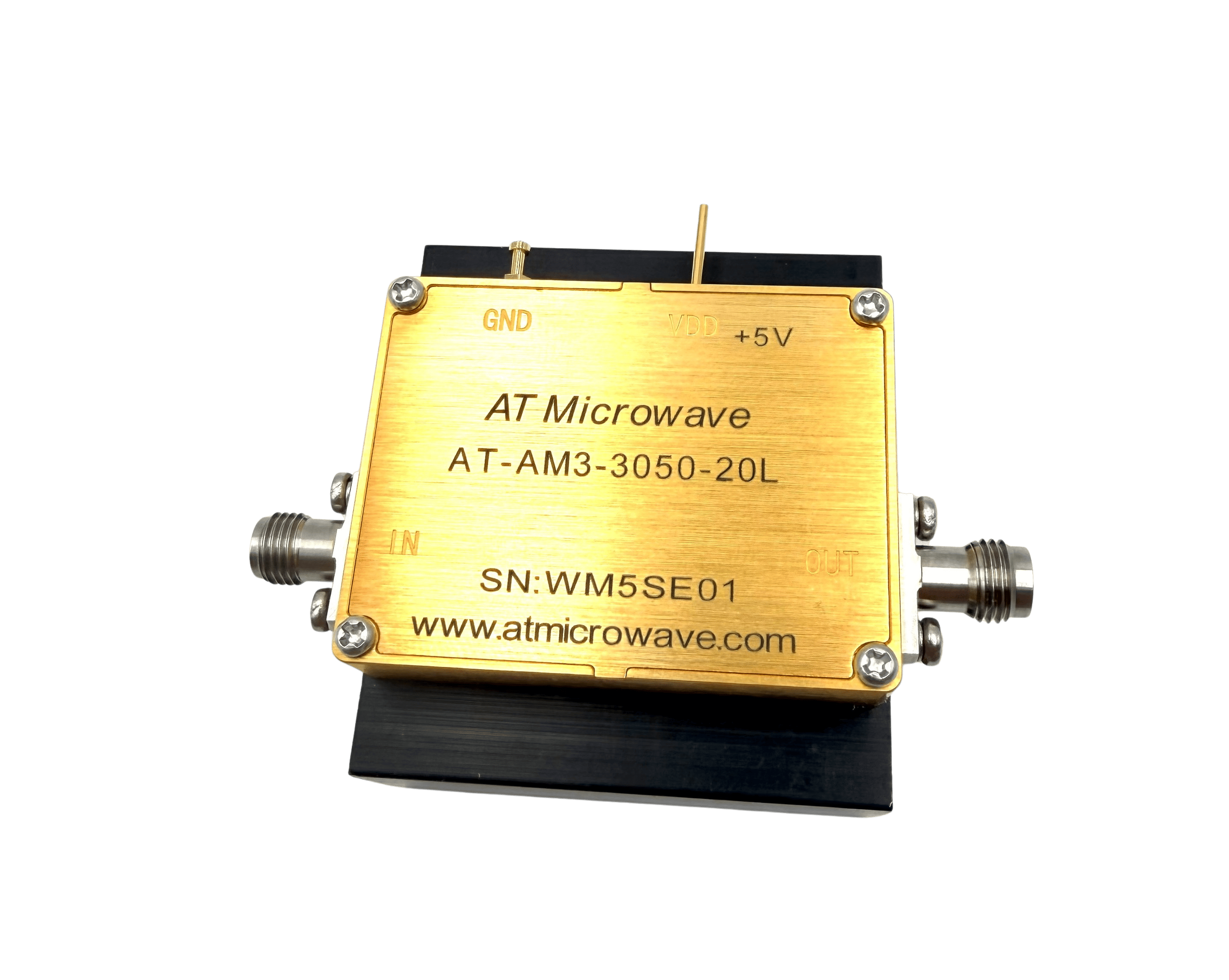 AT Microwave Active Multiplier x3 30–50 GHz | AT-AM3-3050-20L