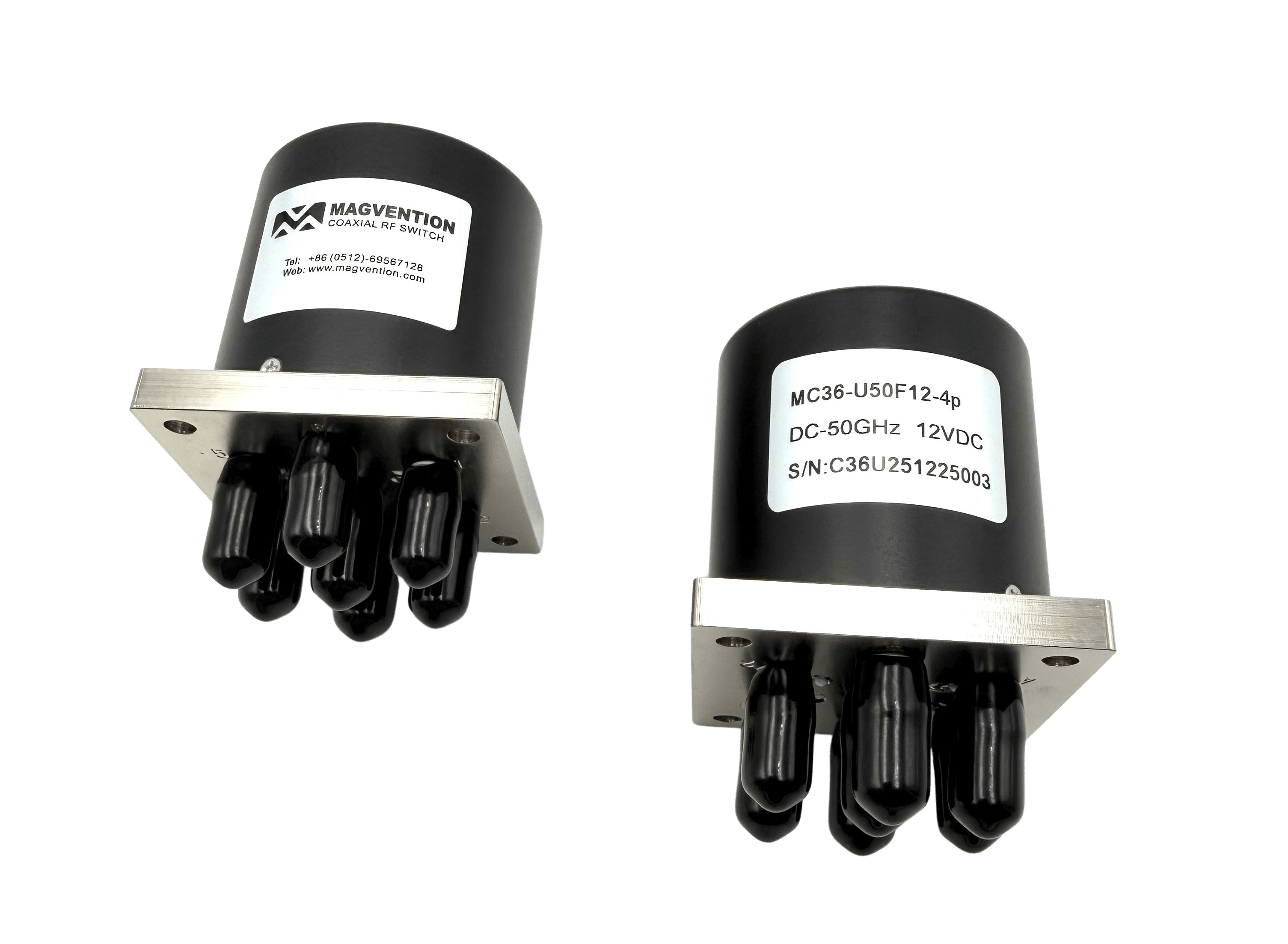 Magvention 1P6T-Schalter 2,4mm DC–50 GHz | MC3-S-U50