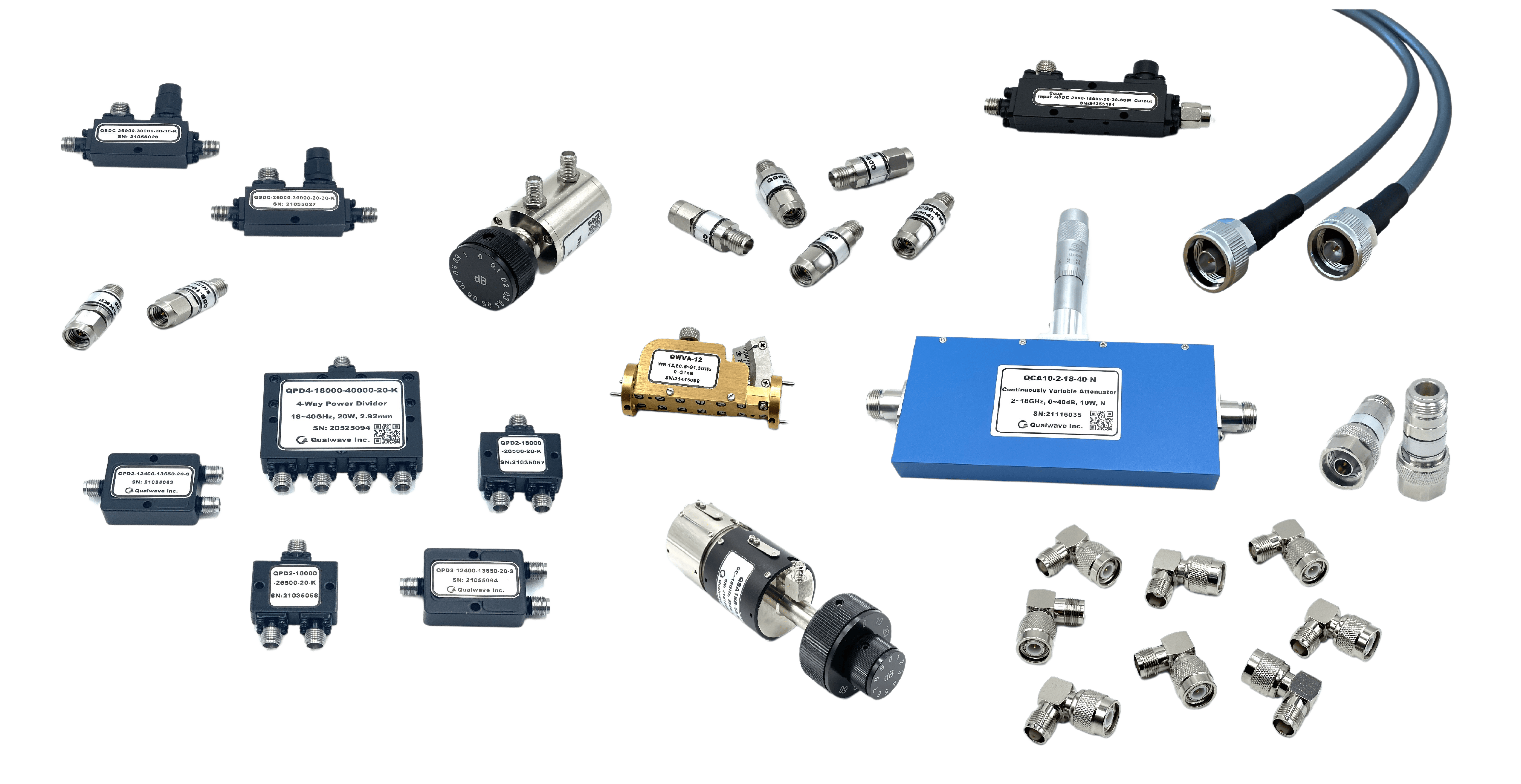 RF Components up to 110 GHz – Qualwave Portfolio