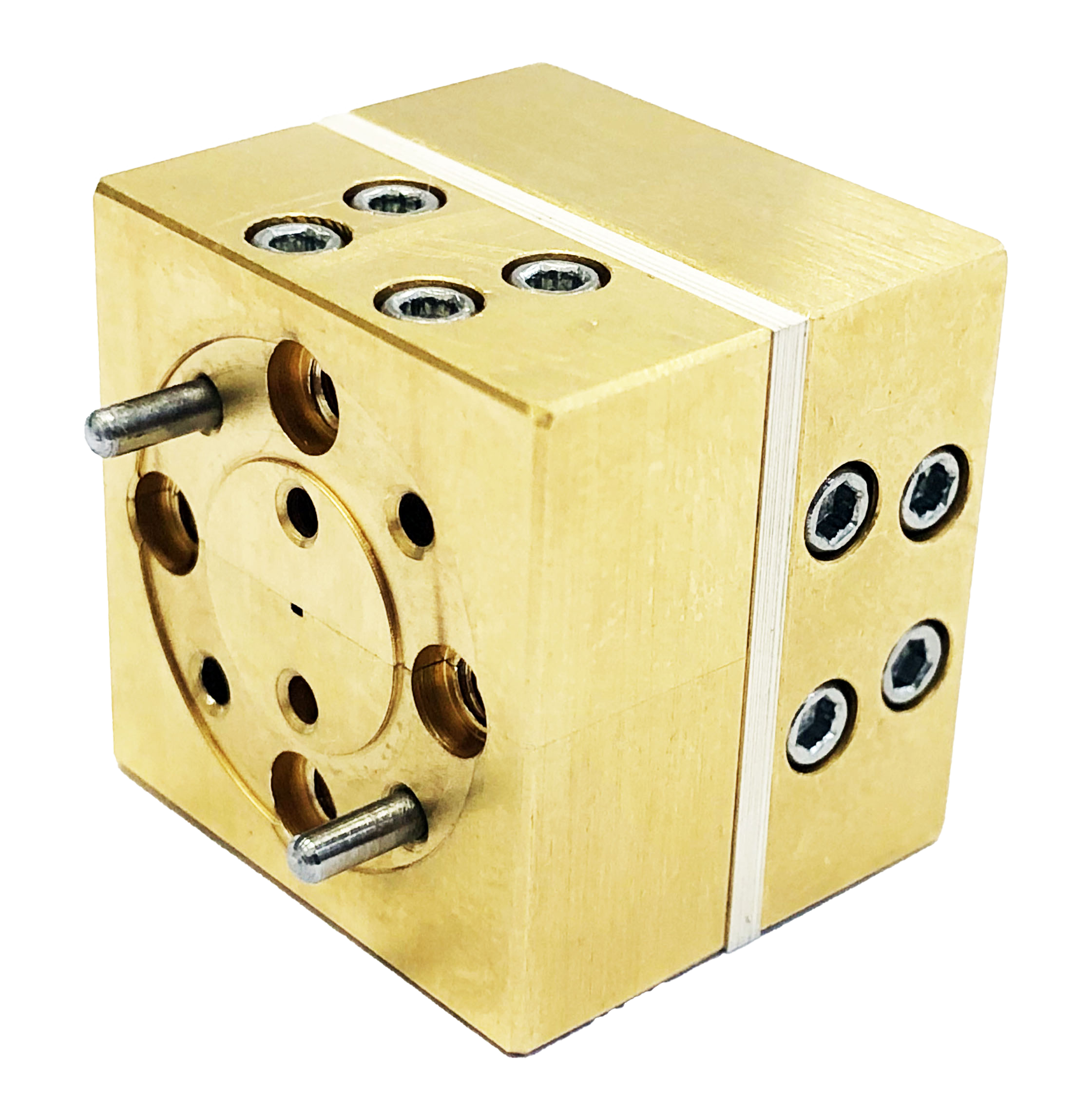 WR3 Waveguide Twist Split Block version 220-325 GHz