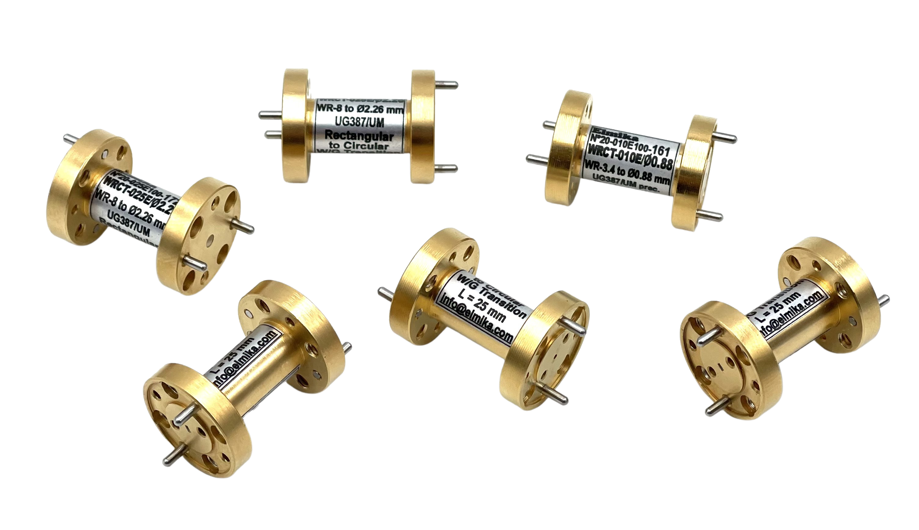 WR8 Waveguide transition custom
