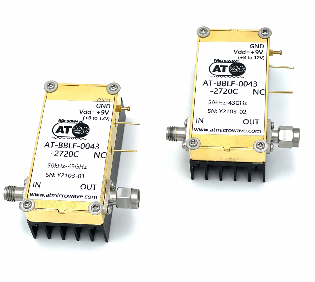 Broadband Power Amplifier 50KHz43GHz by AT Microwave BQ Microwave