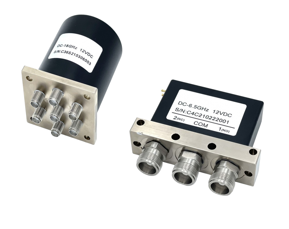 Electromechanical Switches / RF Relays up to 50 GHz BQ Microwave