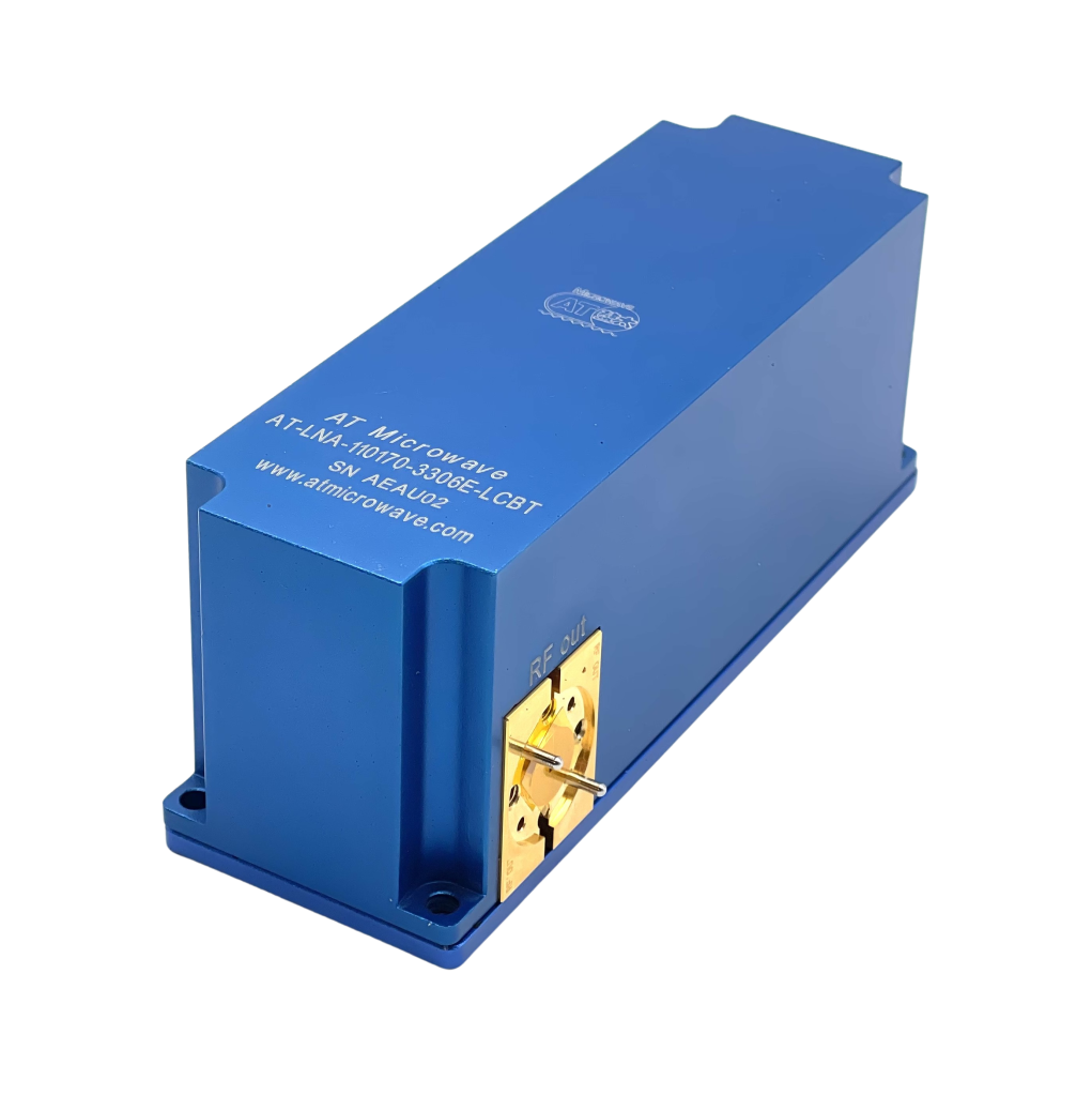 WR6 D-Band Low Noise Amplifier as Bench Top